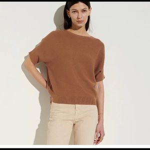 THE RESET Essential pullover sz S/M color fawn